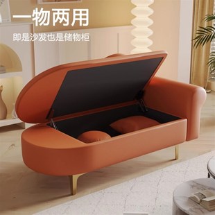 躺椅卧室H迷你服装 小户型升级可储物贵妃沙发欧式 店休息区单人太