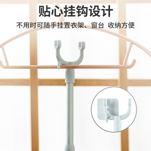 撑衣杆丫叉家用伸缩衣叉杆一体z顶撑衣叉衣柜挂衣取衣服阳台晾衣