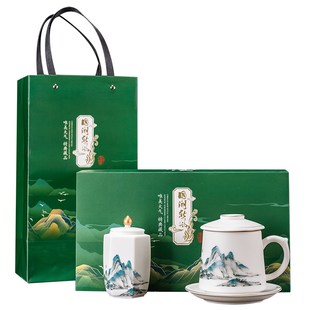 羊脂玉茶具大号素烧陶瓷泡茶杯z子办公室喝水杯礼品定制家用个人