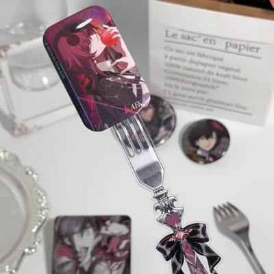 哥特风叉子打卡棒谷美展示棒