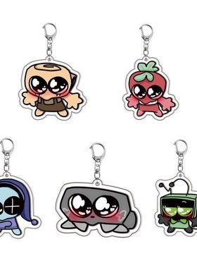 Dandy's World Plush Scraps丹迪的世界亚克力卡通钥匙扣挂件