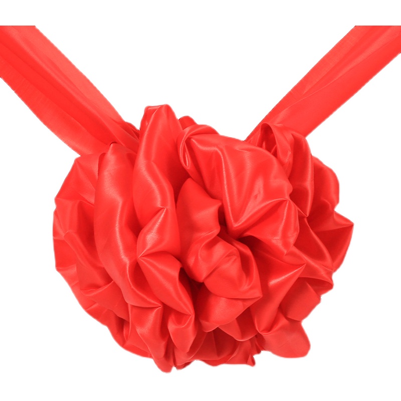 胸前大红花中式婚礼结婚红色绣球颁奖表彰花球拜S堂大红花胸花包