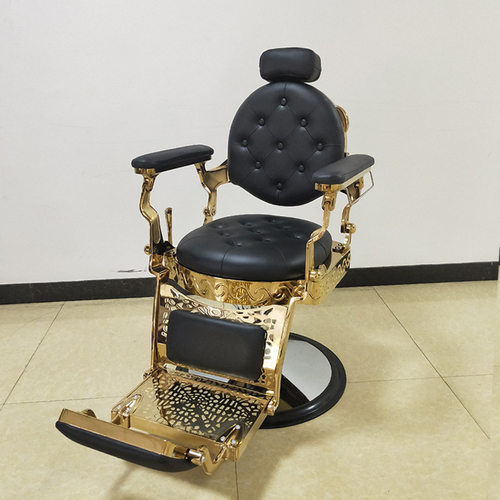 油头椅养发馆发廊老式可放倒可升降刮胡大椅子美发理发烫染剪发椅