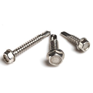 304 410不锈j钢六角华司钻尾自钻带垫螺丝燕尾丝自攻M4.M5.5M6.3