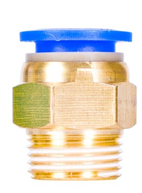 PC10-03螺纹直通4-M5/PCt6-01/PC8-02/PC12-04/16气动快插气管接