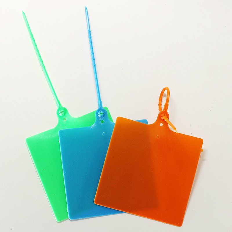 [10x10]物流吊牌挂签大号塑料挂D牌快递快运标签牌果树植物标识牌