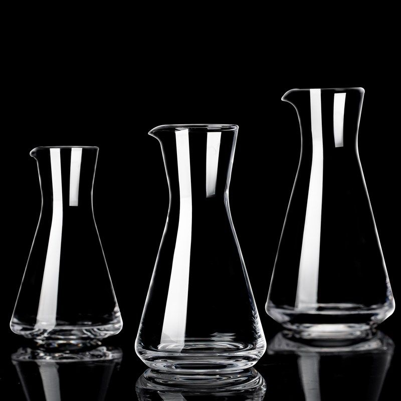 带刻度白酒分酒器手工吹制家用洋酒公杯H水晶玻璃分酒壶白酒醒酒,餐饮具,白酒杯,淘宝优惠券,粉丝福利购,淘宝优惠卷