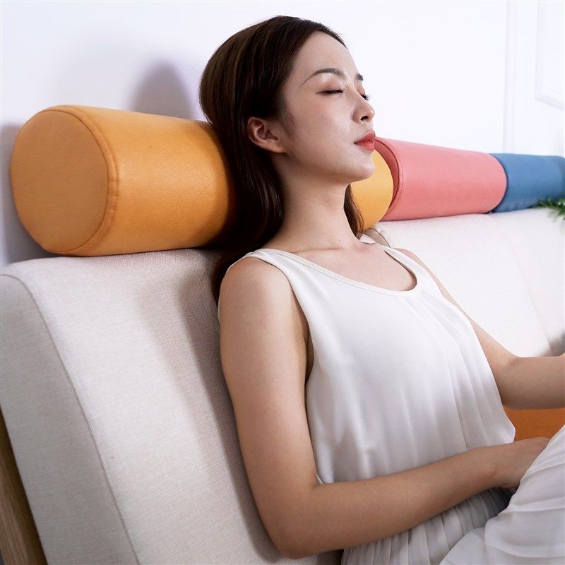 科技布沙发圆柱枕头圆形枕腰枕y腿枕 靠垫客厅靠枕圆枕办公室腰垫,居家布艺,靠垫/抱枕,淘宝优惠券,粉丝福利购,淘宝优惠卷