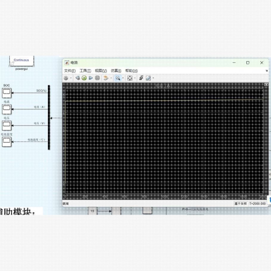 MATLAB/Simulink锂离子电池充放电模型(可设置不
