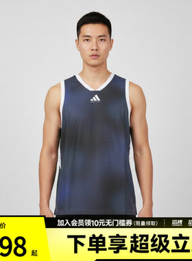 adidas阿迪达斯男子TOS TANK速干亲肤篮球运动无袖背心上衣LD2862