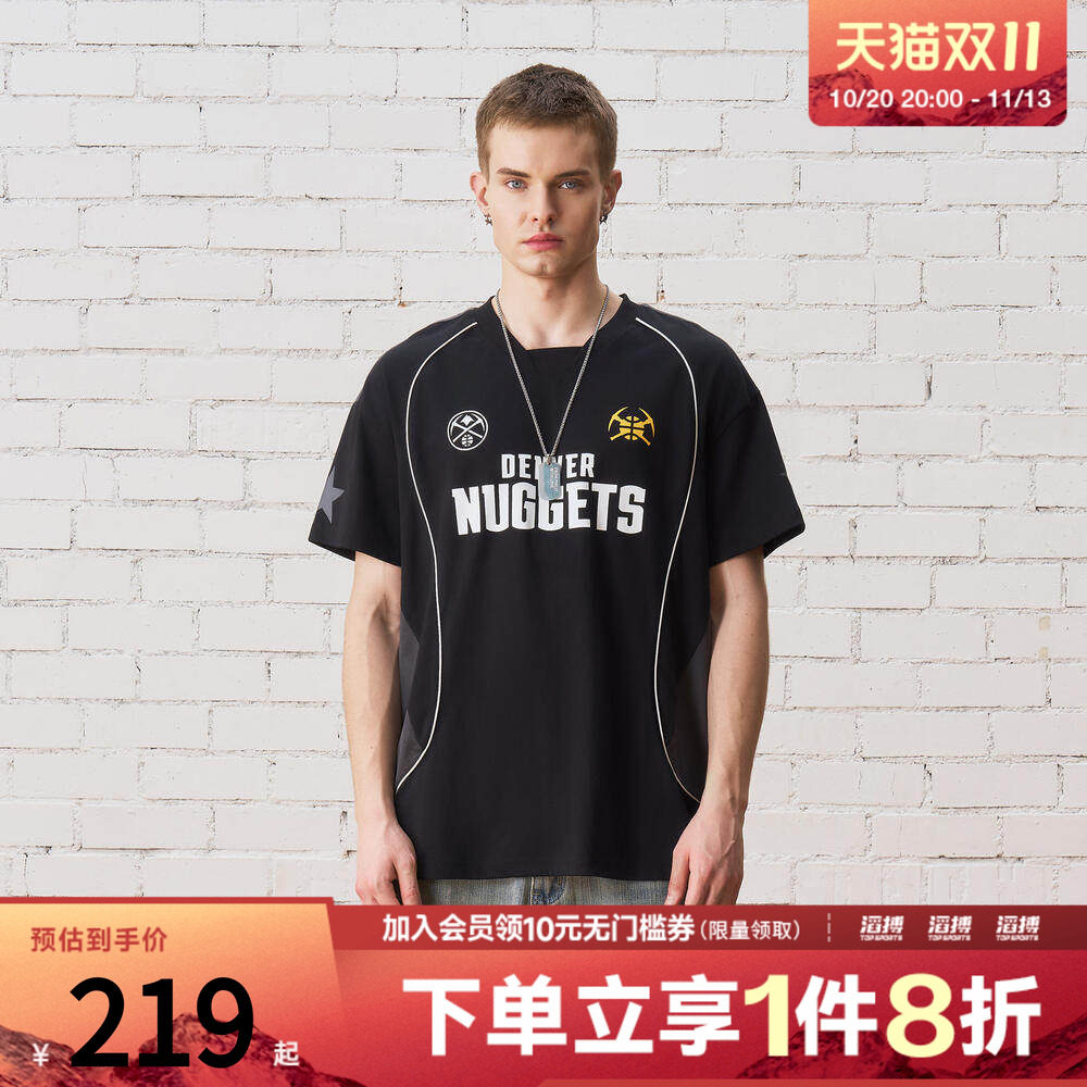 NBA男女款掘金球队短袖T恤恤NBAAP2603TS040202
