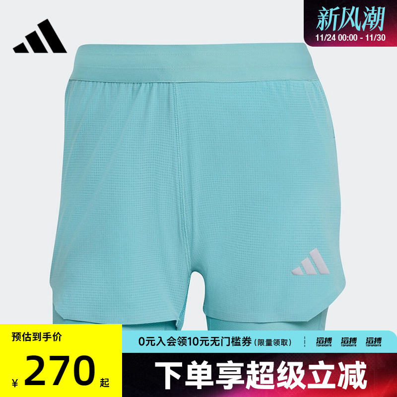 adidas阿迪达斯女子adi365 2in1 W运动休闲短裤KE2281