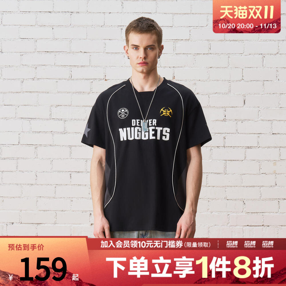NBA男女款掘金球队短袖T恤恤NBAAP2603TS040202