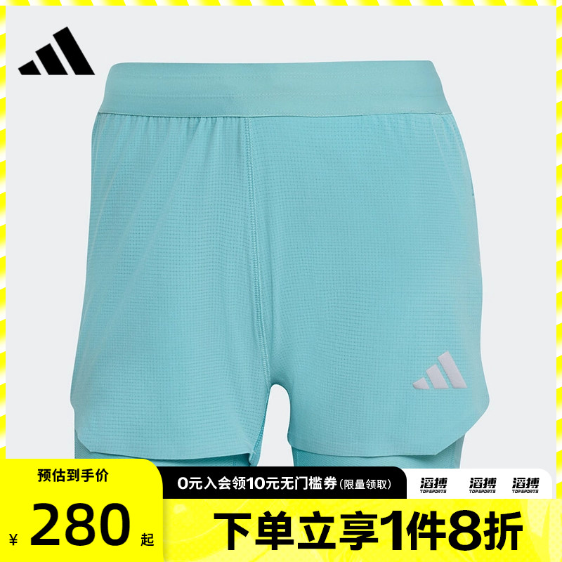 adidas阿迪达斯女子adi365 2in1 W运动休闲短裤KE2281