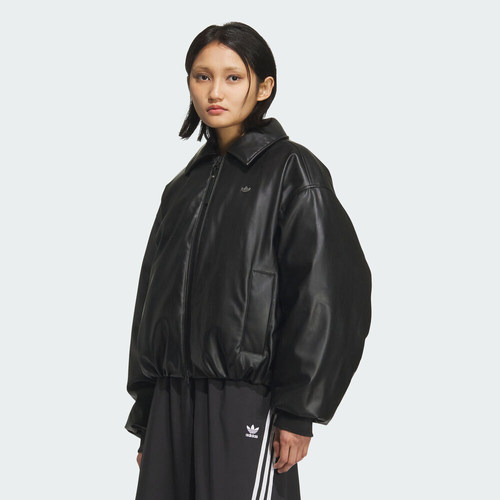 adidas阿迪达斯三叶草女子运动休闲保暖防皮廓形羽绒服外套KC2647