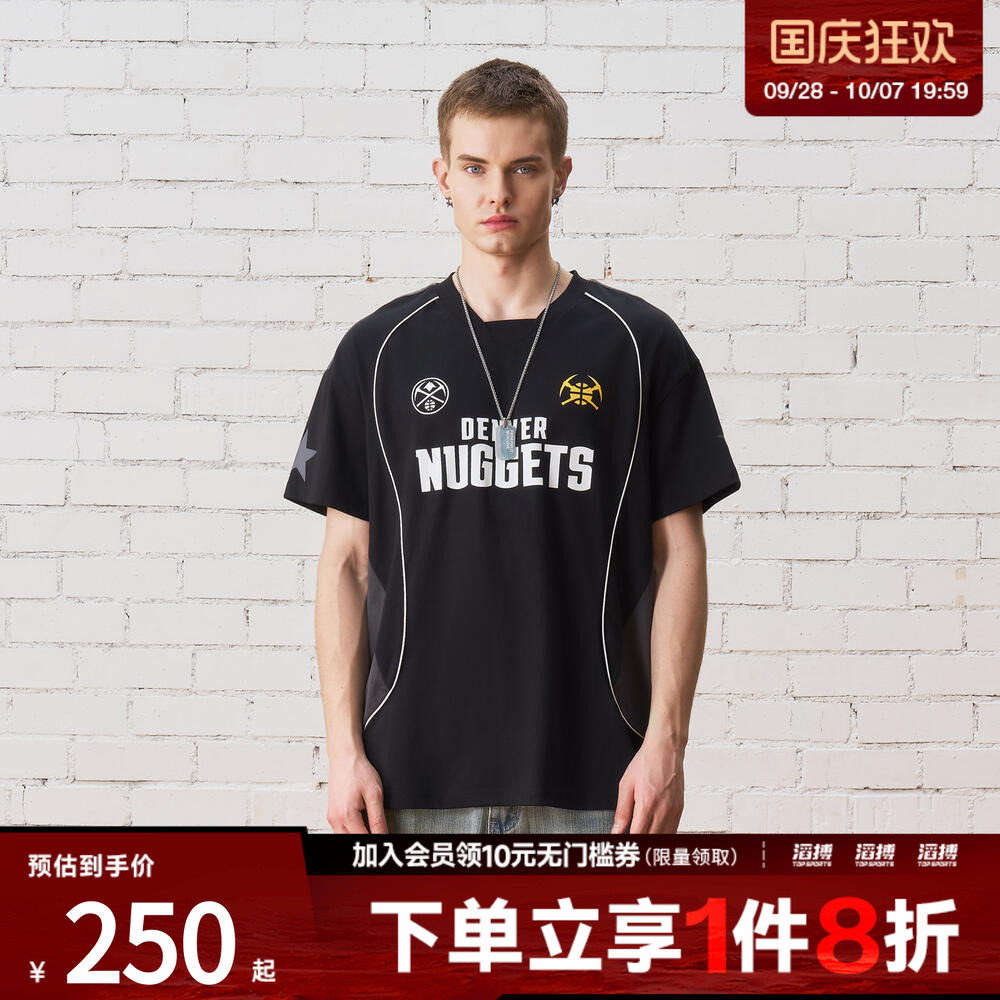 NBA男女款掘金球队短袖T恤恤NBAAP2603TS040202