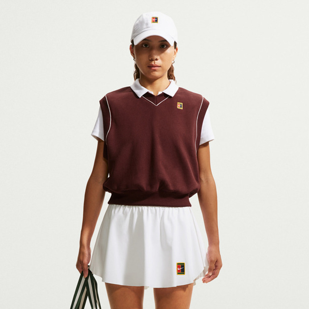 NIKE耐克女子AS NKCT CRT CLTN FLC VEST针织背心IM9417-658