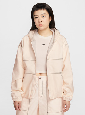 NIKE耐克女子AS W NSW STREET 运动健身夹克外套IF0337-103