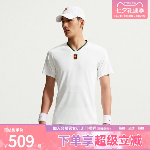NIKE耐克男子NKCT DFADV SLAM TOP运动休闲短袖T恤IB1015-100