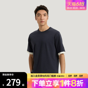 阿迪达斯男子休闲短袖KG0823