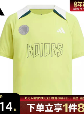 adidas阿迪达斯大童LK BTS TEE SS运动休闲短袖T恤KF4953