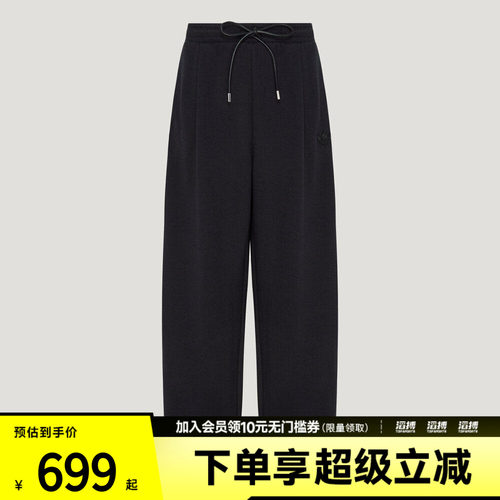 adidas阿迪达斯三叶草女子PLEATED PANTS W运动休闲长裤LH9649