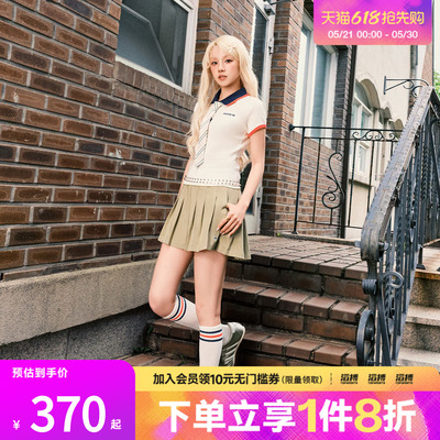 阿迪达斯三叶草女子F Skort W运动休闲半身裙JC6772