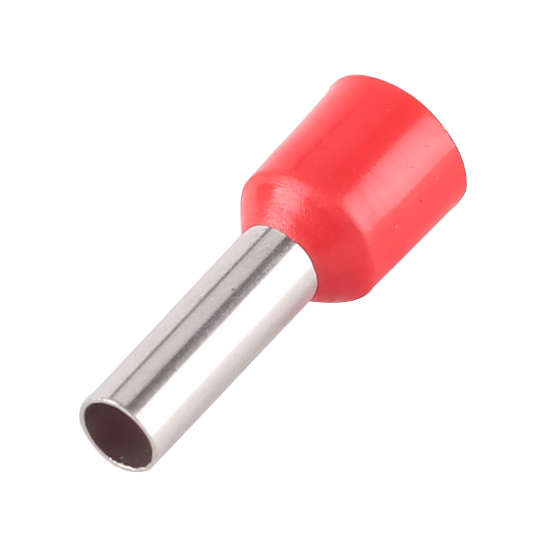 E0308管型端子针形预绝缘接线端子冷压端子紫P铜鼻子0.3平方盒装