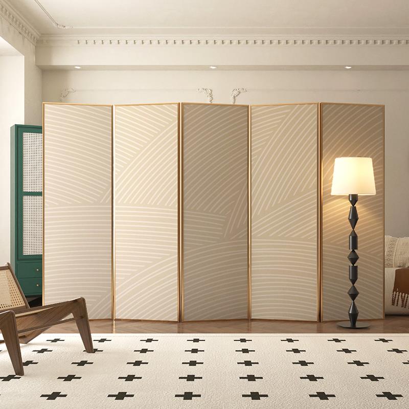 铝合金简约现代屏风隔断客厅入户家用卧室酒店办公室遮挡折叠移动
