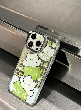 知泰1614promax三合一镜面15pro适用13/12保护套