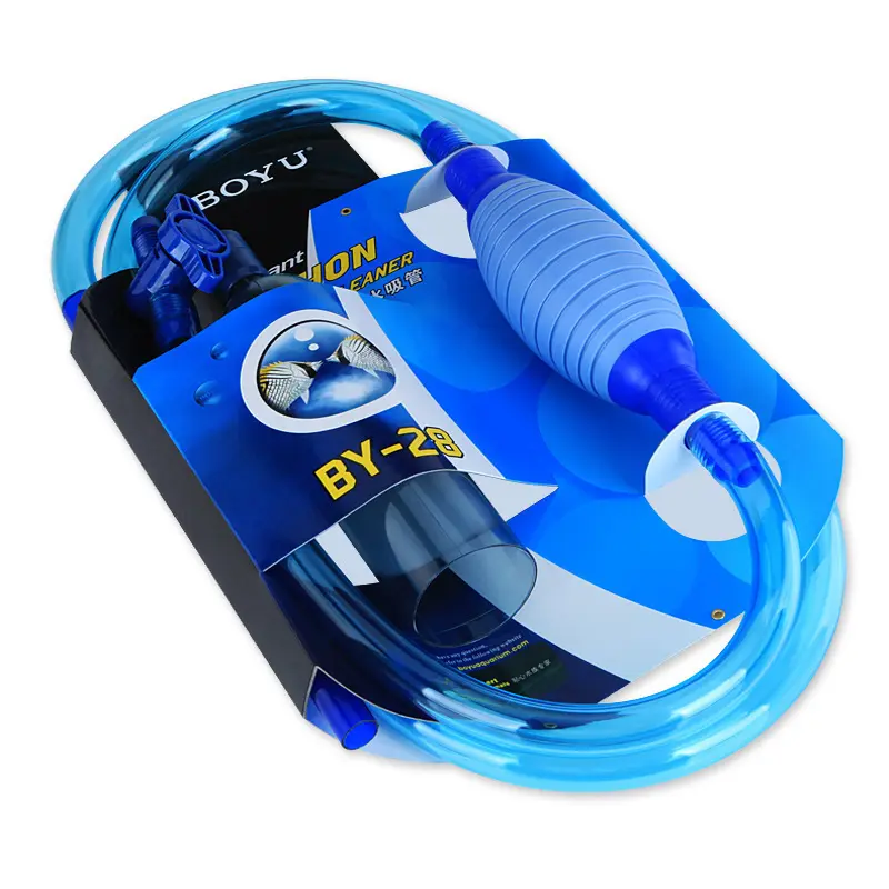 鱼缸换水器虹吸管换水管半自动洗砂吸便器手动鱼缸清理清洁