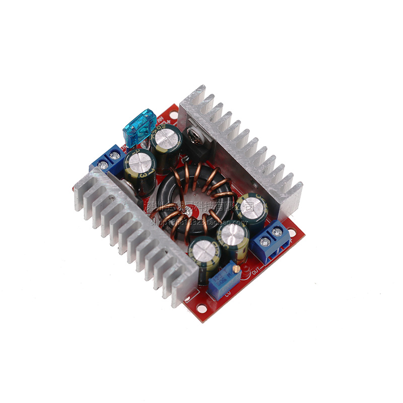 DC-DC 15A同步整流大功率可调降压高效率车载工业LED稳压电源模块