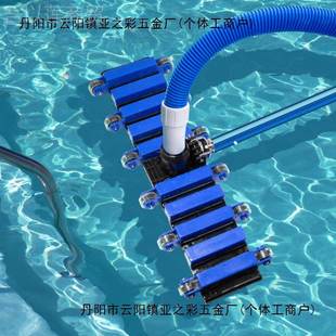 泳吸污头带毛寸吸池刷头鱼池RFD清洁设备19水池下吸尘器18铝制吸