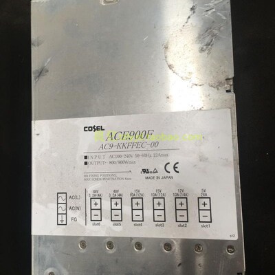 拆机COSEL ACE900F AC9-KKFFEC-00 电源 5V 12V 双15V 双48V