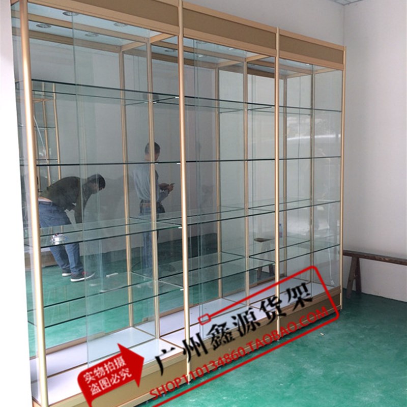 广州展柜首饰玻璃展柜展示柜珠宝柜台手机柜精品柜货架烟酒柜台