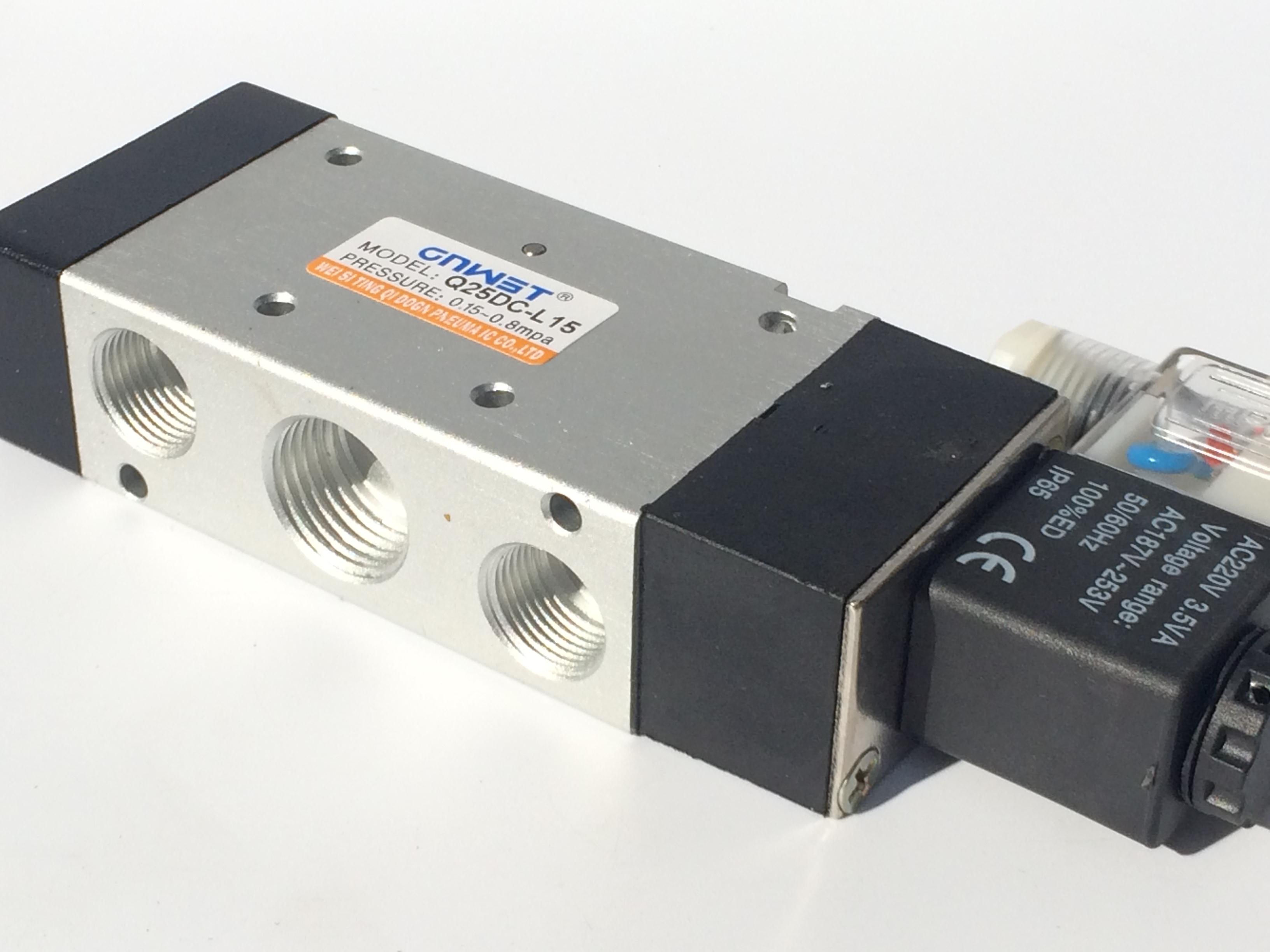 肇庆方大型电磁阀Q25DC-L6/L8/L10/L15/L20/L25二通五通换向阀