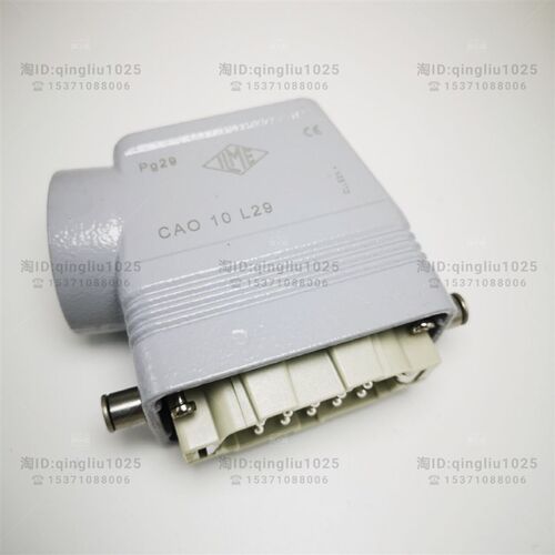 ILME意尔玛高结构PG29螺钉公插头CNEM10T/16T/24T CAO10L29 77.27