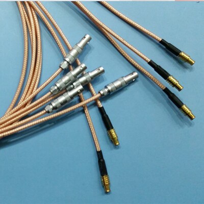 LEMO插头C5 超声波传感器插头FFA.00.250转MCX针RG316 客户专拍