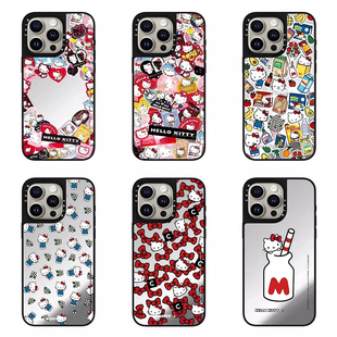 CALG联名凯蒂猫50周年适用苹果手机壳iphone11 12 13 14 15 16 17promax新款外壳高级感小众磁吸2025网红爆款