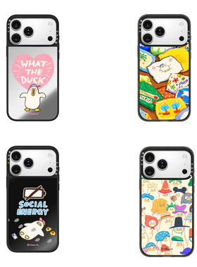 CALG可爱SSEBONG躺平鸭子适用苹果手机壳iphone12 13 14 15 16 17promax新款外壳高级感小众磁吸2025网红爆款