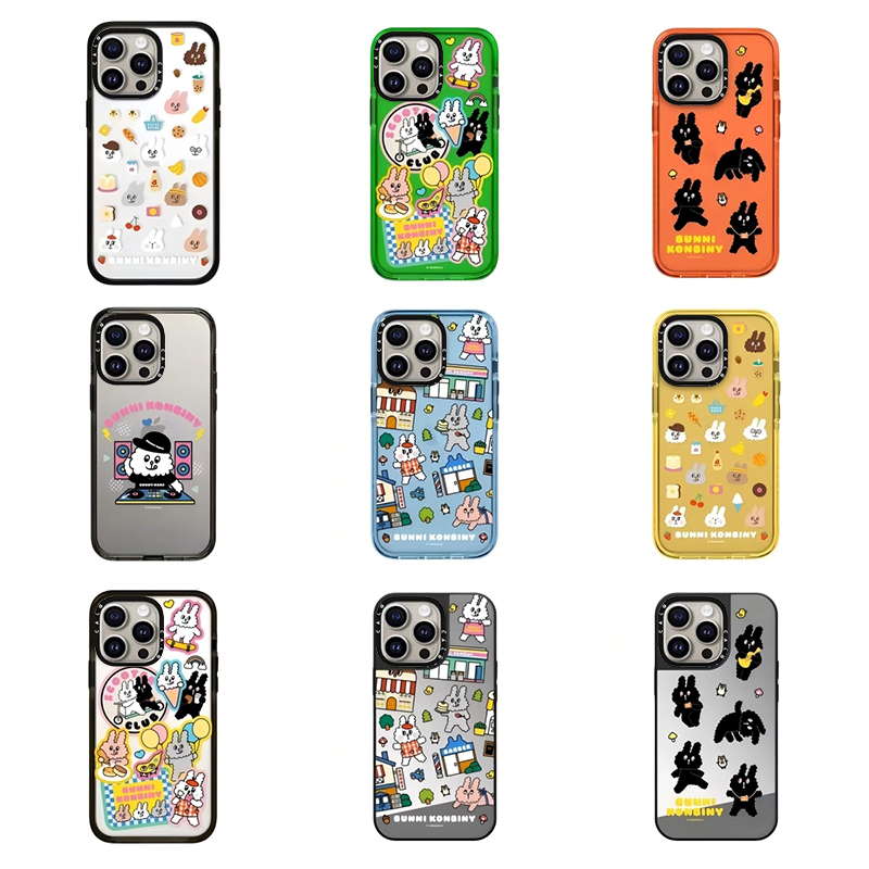 CALG赵露思同款顽皮兔适用苹果手机壳iphone11 12 13 14 15 16 17promax新款外壳高级感小众磁吸2025网红爆款