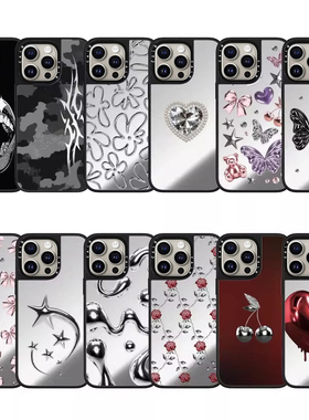 CALG液态蝴蝶metallic crush适用苹果手机壳iphone13 14 15 16 17promax新款外壳高级感小众磁吸2025网红爆款