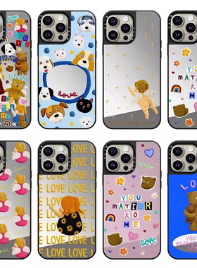 CALG小熊女孩偏爱EmmaKang适用苹果手机壳iphone13 14 15 16 17promax新款外壳高级感小众磁吸2025网红爆款