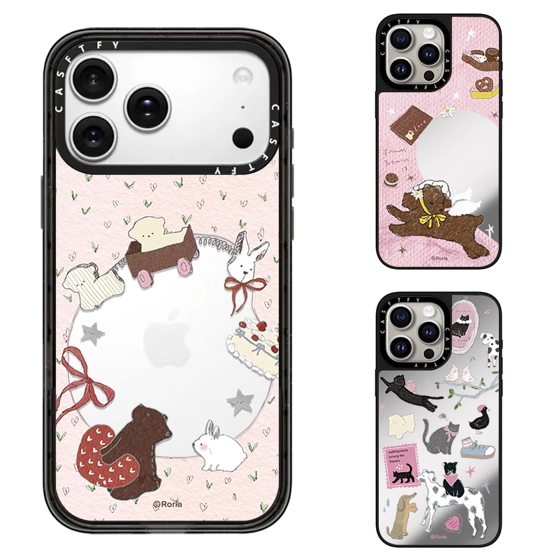 CASE联名Roria甜心火车动物苹果手机壳iphone1112 13 14 15 16 17promax新款外壳高级感小众磁吸2025网红爆款
