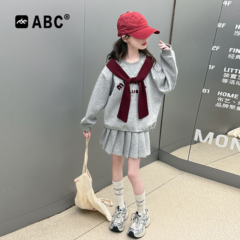 女童套装春秋款2025新款