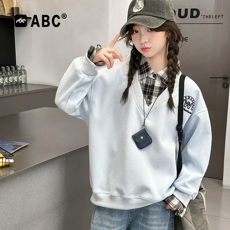ABC女童春秋卫衣中大童打底衫