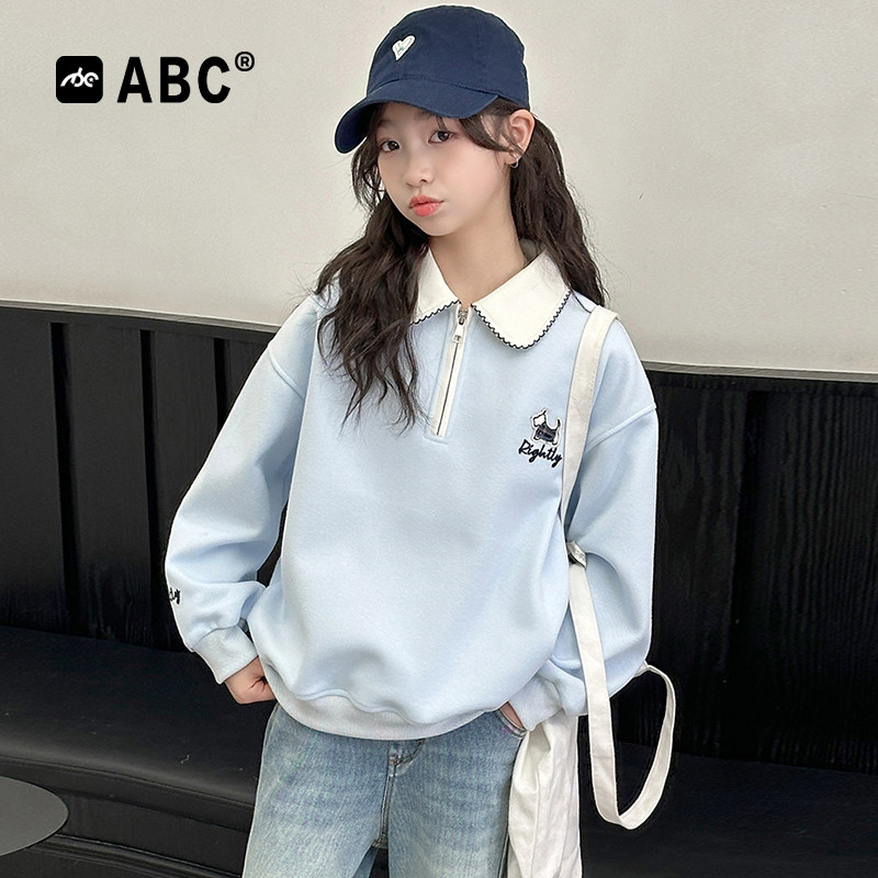 ABC女童春季上衣中大童卫衣