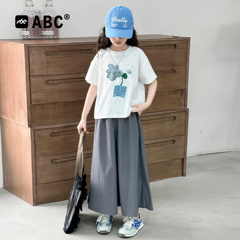 女童夏季套装2025新款