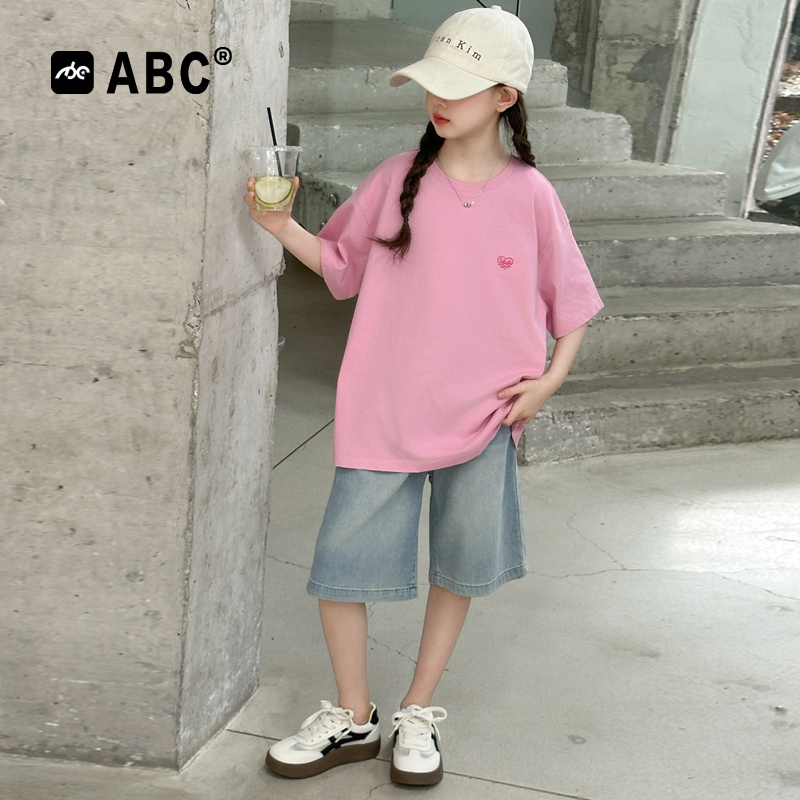 女童夏季套装2025新款