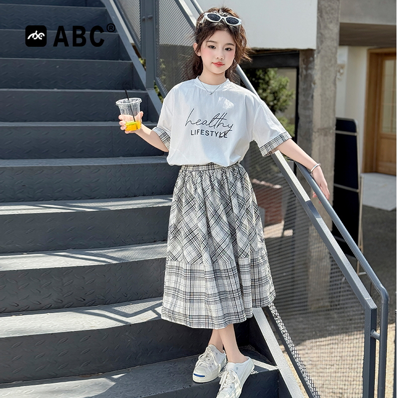 女童夏装套装2025新款